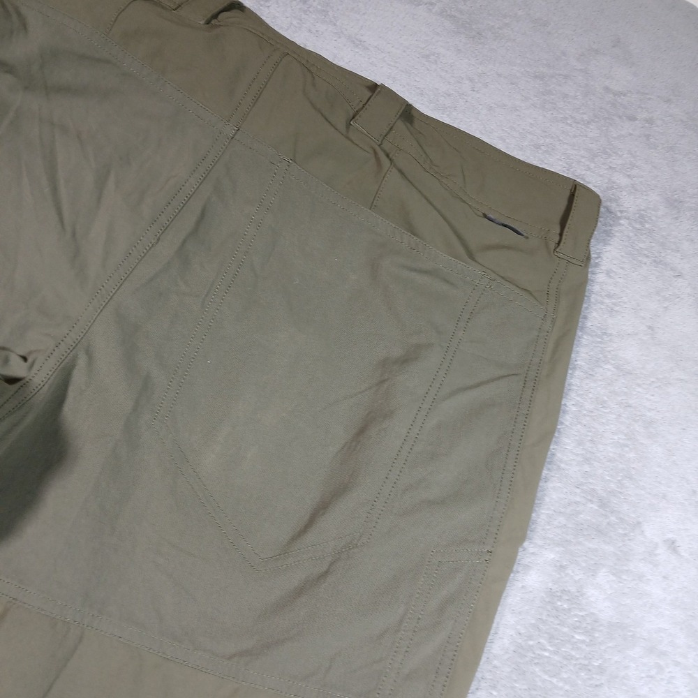 REI Co-op Pants Mens 38x32 Hiking Green Solid Nylon Spandex Stretch Outdoor - Picture 5 of 8
